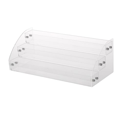 VICASKY Organizer Multistrato Per Smalto e Rossetto Trasparente Da Tavolo, Supporto Compatto e Stabile Per Cosmetici, Porta Unghie Resistente e Salvaspazio Per Uso Quotidiano