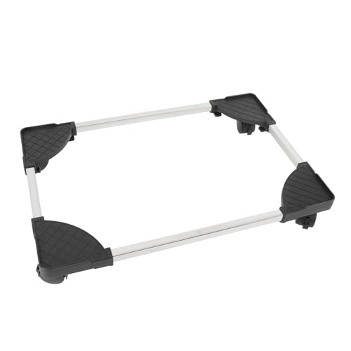 Soporte móvil ajustable para CPU Dan&Dre de acero con ruedas giratorias de 360° para PC, soporte para torre de computadora con ajuste de ancho y longitud miniatura 3