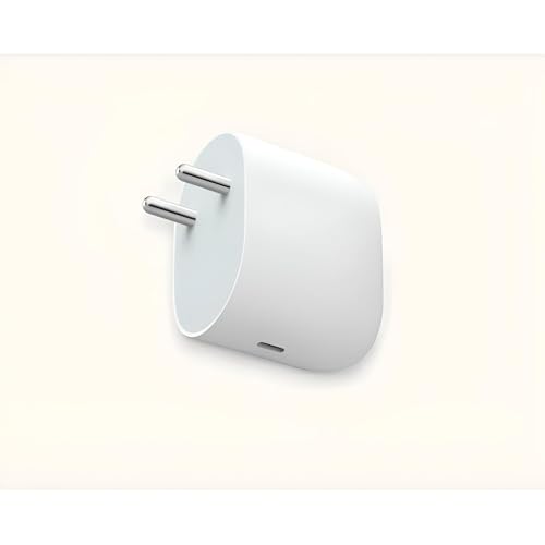 Image of Original 45W Type-C Power Adapter Compatible with Google Pixel 9, 8, 7, 6 Series, Tablet, Slate, and Pixel Buds, White