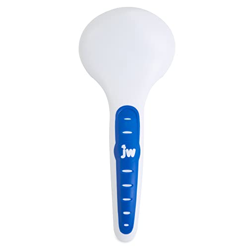 Image of JW Petmate GripSoft Cat Brush, White /Blue, 2 Pack (Ideal for Long & Short Haired Cats, Undercoat Removal)