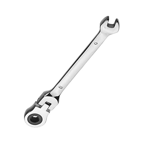 Vokenforu 6mm Flex-Head Ratchet Spanners, Metric Wrench, Chrome Vanadium Steel