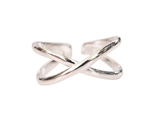 Miya Jewelry Handmade Criss-Cross X Toe Ring thumb #2