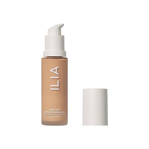 ILIA - True Skin Serum Foundation | Non-comedogenic, Cruelty-Free, Vegan, Weightless Feel, Buildable...