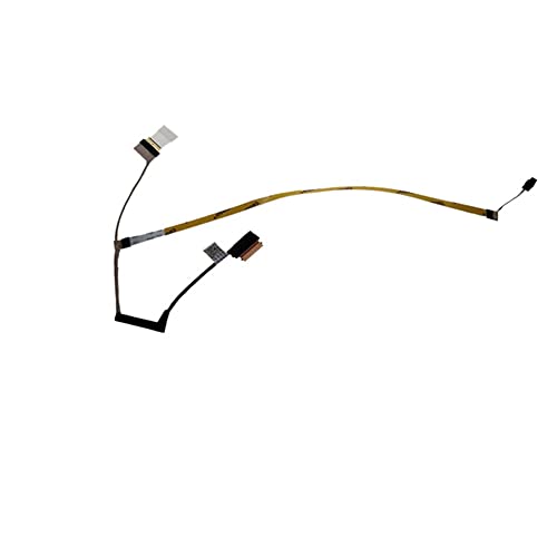 Cable mostrar pantalla HP 17-y000 pieza flex de vídeo interna para ordenador portátil Negro