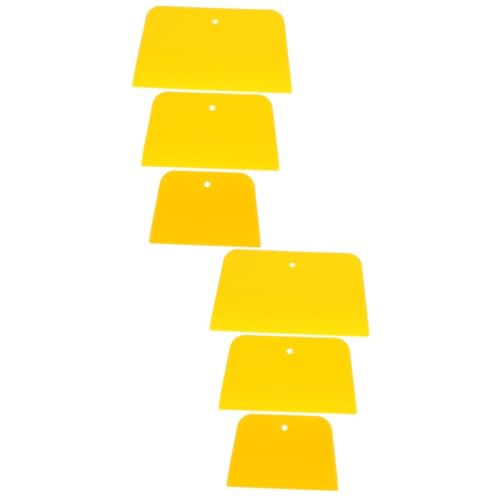 GRIRIW 2sets Automotive Body Fillers Spreaders Auto Body Spreader Tool Car Maintenance Kit Soft Durable Easy to Use 3pcs*2