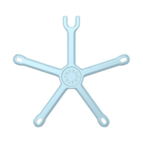 Image of PopSockets Flexible Phone Mount & Stand, Tripod, Universal Device Mount - Blue Sigh