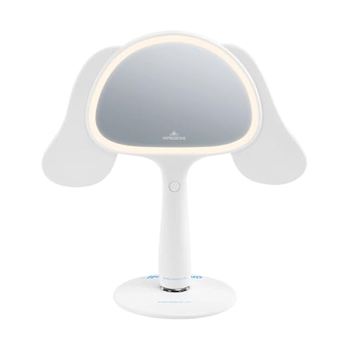 Espejo de Maquillaje Portátil con Luz LED y Base Magnética miniatura 3