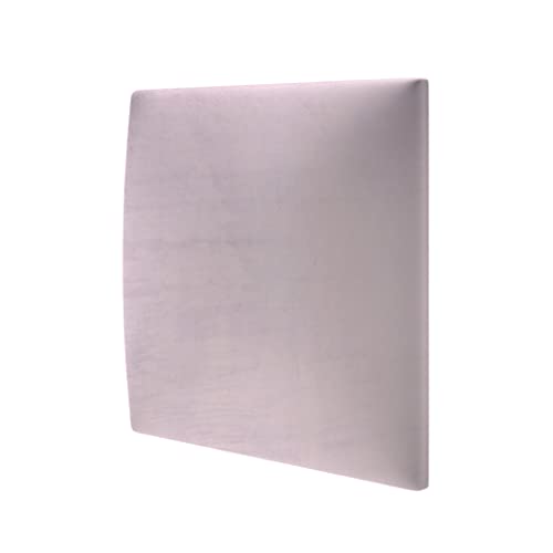 MOLLIS Polsterplatte, Quadratisches und Dekoratives Wandpaneel, Geeignet als Bettkopfteil oder Aufprallschutz, Reduziert Schall und Verbessert Akustik, aus Schaumstoff, 30 x 30 cm, Lavendel Cover
