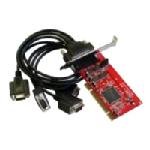 Adaptateur PCI-X RS-232 RocketPort Jet Quad DB9 4 ports stables
