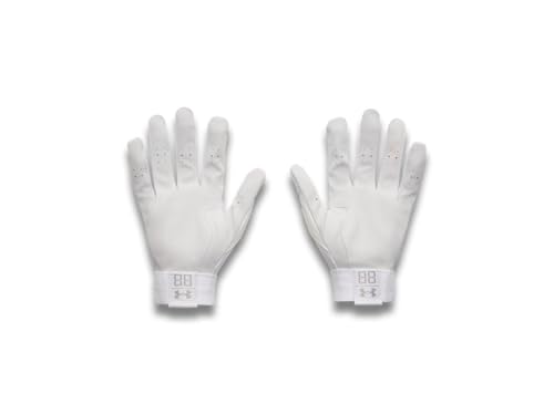 Gants de baseball Under Armour Clean Up blanc taille S junior - 2