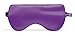 ASUTRA Weighted Silk Eye Pillow Sleep Mask, Purple | Filled w/Lavender & Flax Seeds | 100% Hypoallergenic | Headache, Puffy Eyes, Migraine Relief | Meditation & Light Blocking