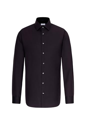 Seidensticker Herren Business-Hemd - Shaped Fit - Bügelfrei - Kent Kragen - Langarm - 100% Baumwolle