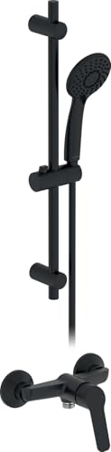 Jacob Delafon Set de Douche Aimé Noir Mat E24428-BL - 2