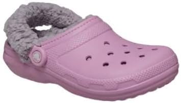 Crocs Unisex-Adult Classic Fleece Lined Clogs, Fuzzy Slippers for Women and Men
