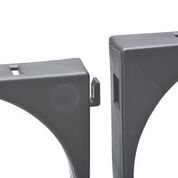 Stackable Modular Wine Rack - 30 Bottle Set (25 Modules, 5 Top Plates) Silver. Store Up To 30 Bottles. Great For Organizing And Creating Storage Space. By Stakrax #TOP4