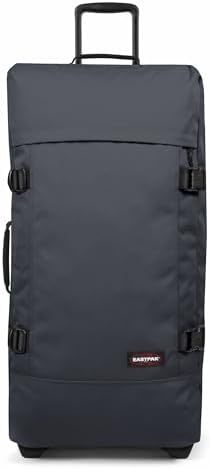 Eastpak Tranverz L Koffer 121L (79 x 40 x 33 cm), großer Reisekoffer mit Rollen, robustes Gepäck mit 2 Fächern, Teleskopgriff & TSA-Schloss - BLUE DOWNTOWN