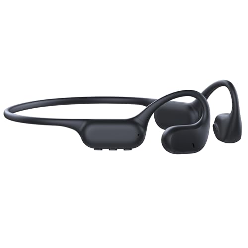 Auriculares Open Ear Bluetooth 5.4 con MP3 de 32GB, Auriculares Deportivos de Conducción Aérea, 15H Reproducción, IPX5 Resistentes al Sudor, Alternativa a los de Conducción Ósea para Correr y Gimnasio