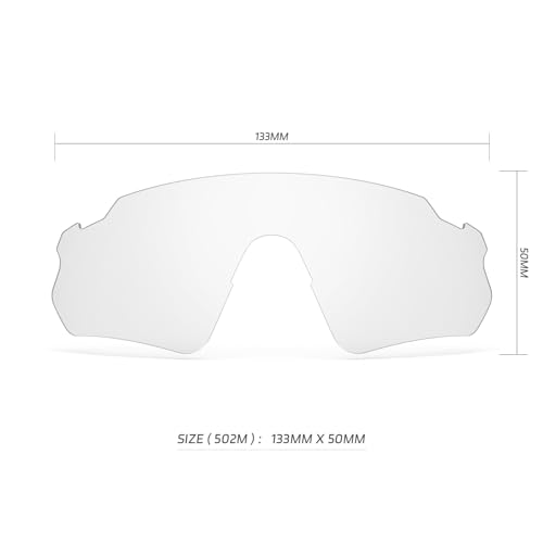 Image of Cycling Glasses, TR90 Unbreakable Frame Polarized Anti-UV400 Sports Sunglasses