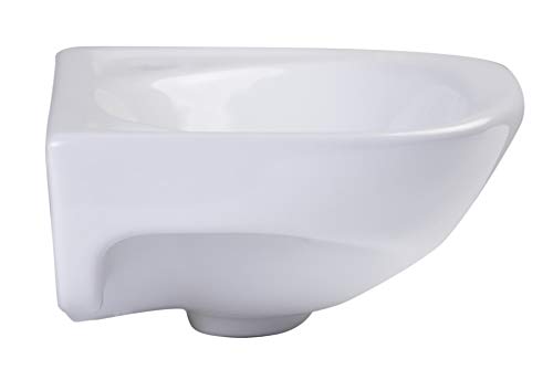Alfi Brand Ab102 Porcelain Wall Mount Bath Basin Sink, Small, White #TOP3