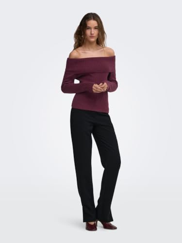 ONLY Onlkatia Ls Off Shoulder KNT Noos – Ansicht 6