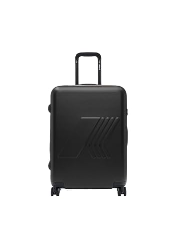 K-Way Trolley spinner M Eudoxieur logo K81439W USY black pure