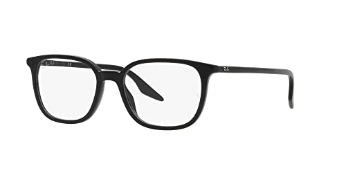Image of Ray-Ban unisex-adult Rx5406f Low Bridge Fit Square Prescription Eyewear Frames