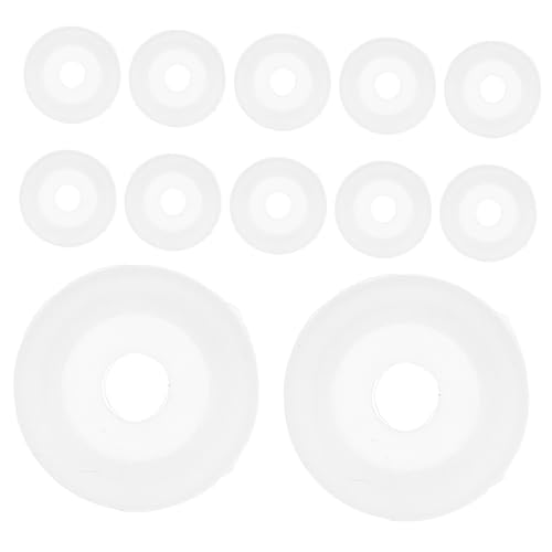 VALICLUD 12 Piezas Juntas de Válvula Flotante de Silicona para Olla Presión Anillos de Sellado Recambio para Olla Eléctrica de Cocina Repuestos Válvula Resistente y Duradero