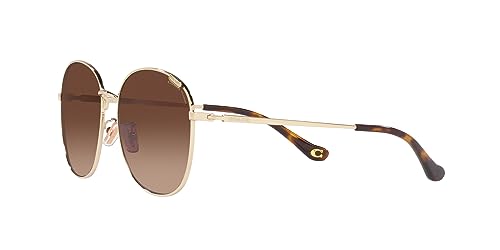 Coach Women's Hc7134 Round Sunglasses3