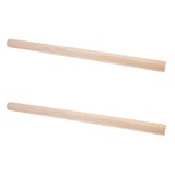 Cabilock 2 Stück Nudelholz 50x3cm Vielseitiger Teigroller für Gebäck und Teigtaschen Beige Leicht zu Reinigen zum Ausrollen von Teig