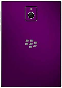 VCAREGADGETS Metallic Purple Shining Skin Compatible with BlackBerry Passport (for Back)