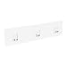 ODesign Transparent Adhesive for Shower Caddy Basket and Bathroom Shelf [2 Pack]