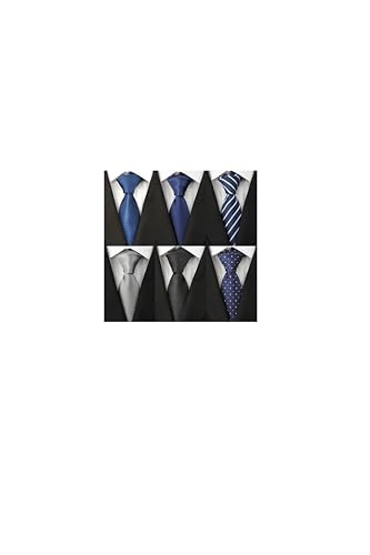Image of Men's Necktie Classic Tie Woven Jacquard Neck Ties