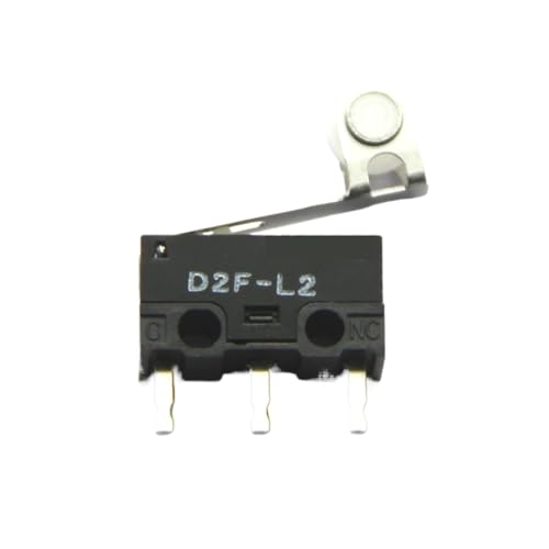 Micro-interrupteurs D2F-L2 gris à pois de haute précision pour souris