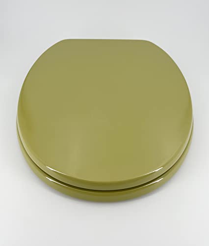 ADOB, Sedile copri WC, colore verde, con cerniere