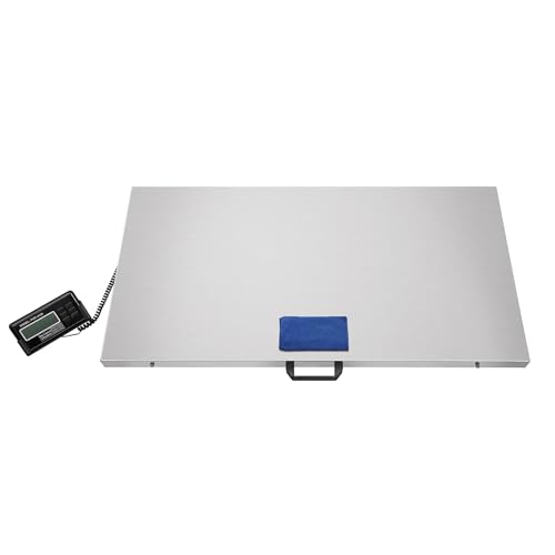 Báscula digital para ganado 440 lbs plataforma grande miniatura 4