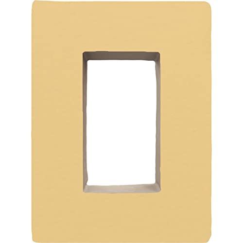 Universal Electrical Cover for EverStone Faux Stone Siding Panels, 4"W x 3"D x 7 7/8"H, Sea Shell Color by Ekena Millwork - Image 4