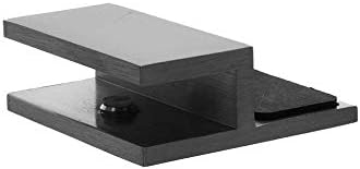 Miniatura 2 de CRL Tope de puerta de ducha sin marco de estilo cuadrado de níquel cepillado