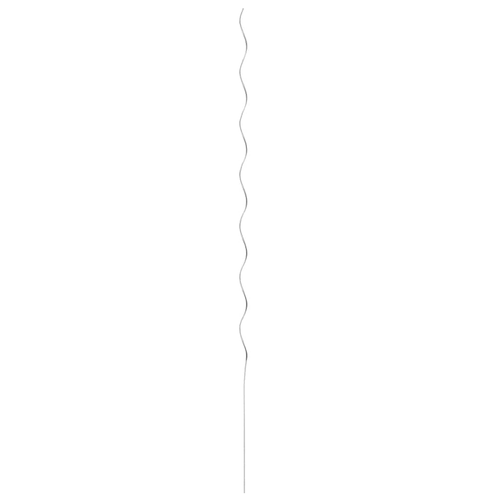 Tomaten-Spiralstäbe 50 STK. 170 cm aus verzinktem Stahl, Rankhilfe für Tomaten und Kletterpflanzen, korrosionsbeständig und rostfrei, ohne Anbinden nutzbar