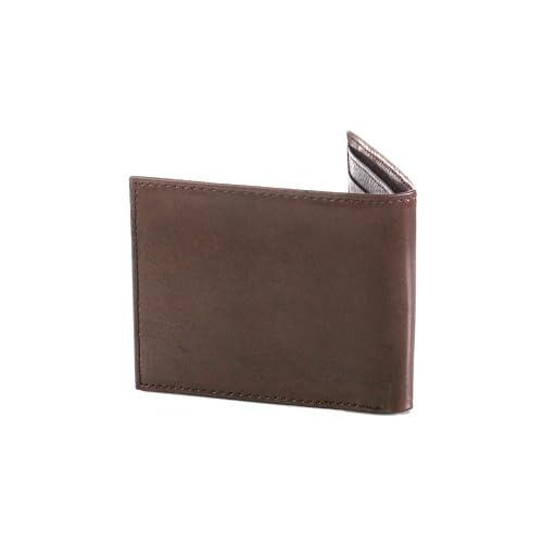 Ariat Men's Tonal Brown Floral Inlay Trifold Wallet3