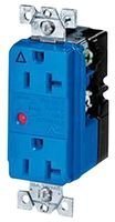 IG5362SA Connector, Mains Socket, 20A, 125VAC, Blue