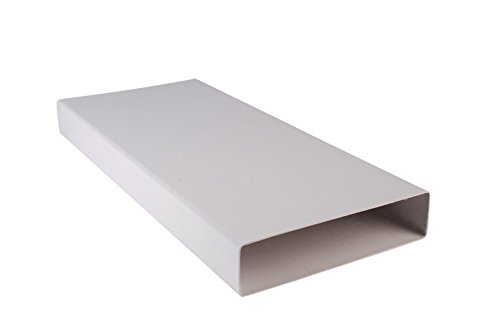 Preisvergleich Produktbild Maxi Kanal-Rohr 1000 mm, weiß