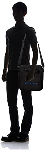 ZOOM CBL-8 Tragetasche für LiveTrak L-8 digitales Mischpult und Recorder – Schutz und Transport für Podcast- und Musik-Equipment, schwarz mit blauer Innenseite