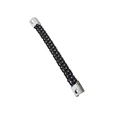 GLEAVI Cadena de Pedales para Batería Doble Hebilla Accesorio de Pedal de Batería Resistente Oxidación Repuesto Práctico y Duradero para Kit de Percusión