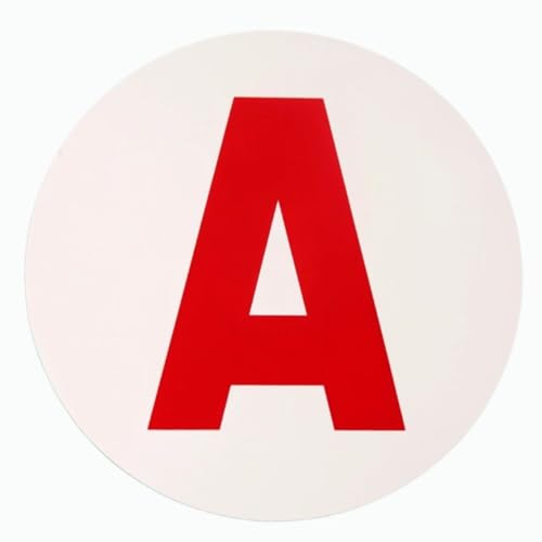 Caremore 2Pcs A Jeune Conducteur,Autocollant,Avec L’adhésif Arrière, Fort Adhésif, Déchirez le Papier Inférieur Peut Être Rapidement Collé.