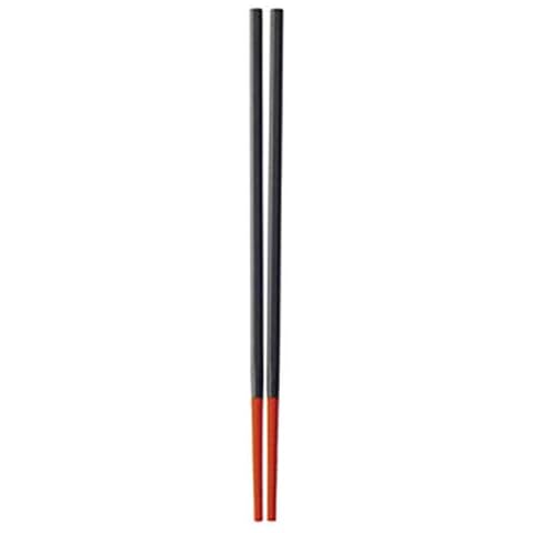 IPPINKA Silicone Tip Chopsticks, Red (Long 30cm) Cover