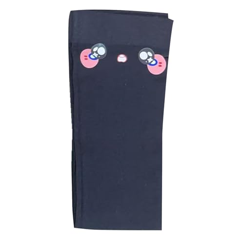 Lovely Anime Print Kids Velvety Socks Over Knee Length Socks Warm High Elasticity for Japanese School Outfits