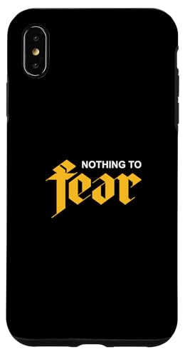 University Varsity-S[hJ[ Nothing To Fear CG[ X}zP[X iPhone XS Max p