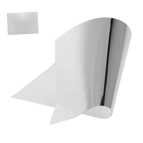 Kisangel Versatile Resin Plastic Mirror Sheets Flexible Mirror Film for DIY Decor Gym Bedroom Boys and Girls Safe