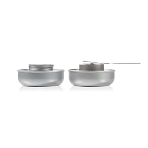 Boska ‎Stainless Steel Fondue Burners – Fondue Accessories – With Lighter Fluid – Wedding Registry Items Small Kitchen Appliances – Microwave Safe and Dishwasher Safe