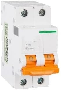 WRIQFHTO EA9AN 2P D25A EA9AN2D25 2P | 25A | D | 6KA EA9A Miniature Circuit Breaker